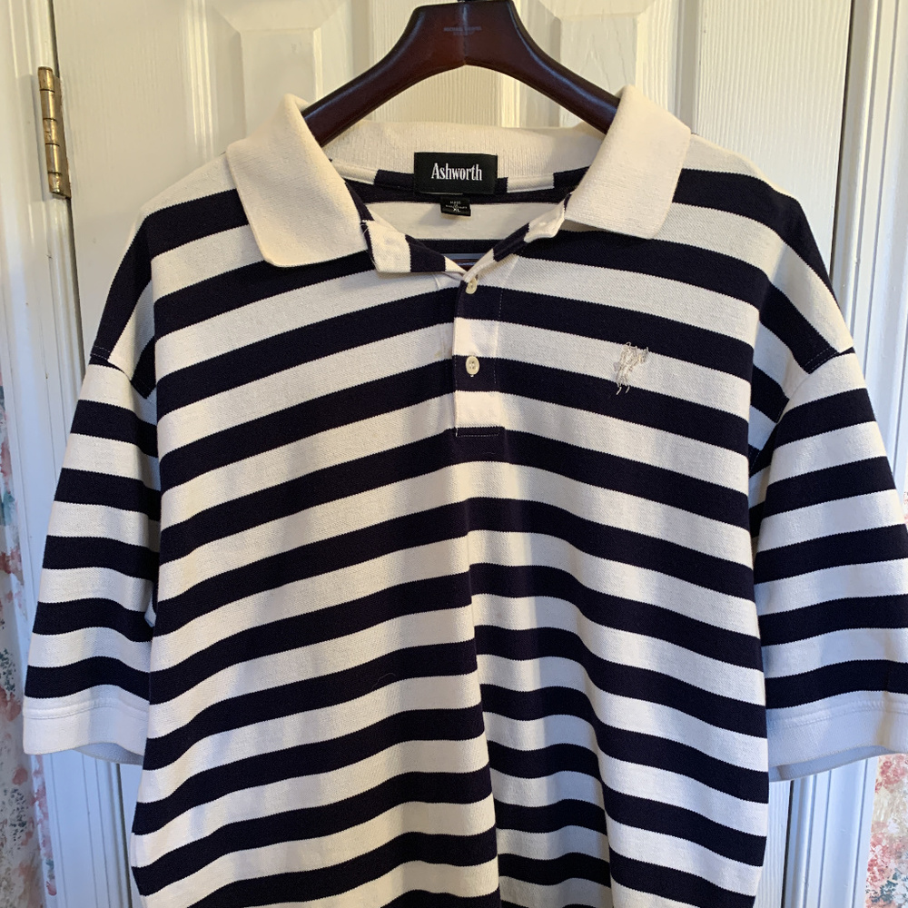 MENS ASHWORTH SHORT SLEEVE POLO